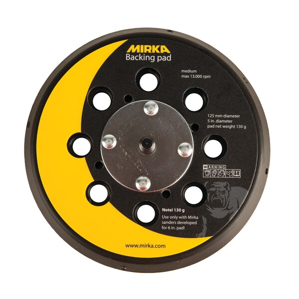 Backup Pad 5" Grip 28H 130G